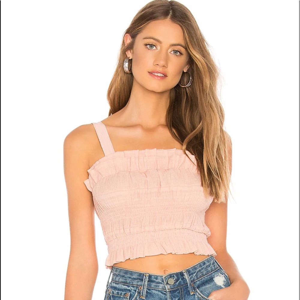 COPY - Tularosa Ellie Top In Blush Pink SZ S